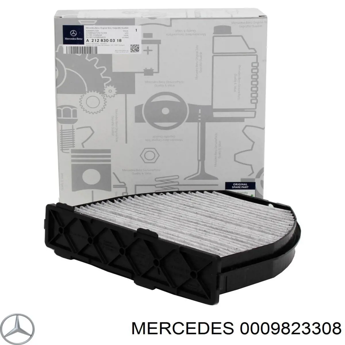 Batería de Arranque Mercedes (0009823308)
