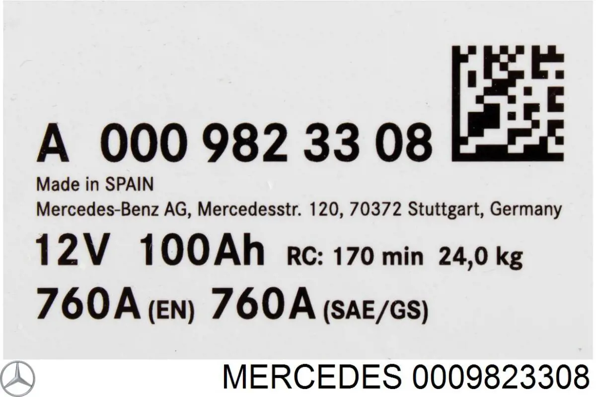 Batería de arranque Peugeot 407 6E
