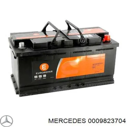 0009823704 Mercedes Batería Start-Stop