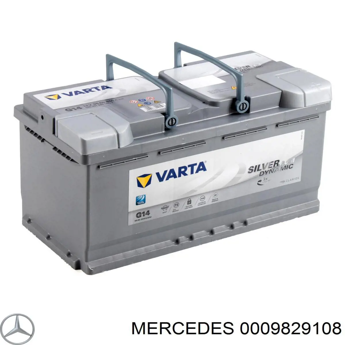 Comprar 0009829108 Mercedes Batería de coche