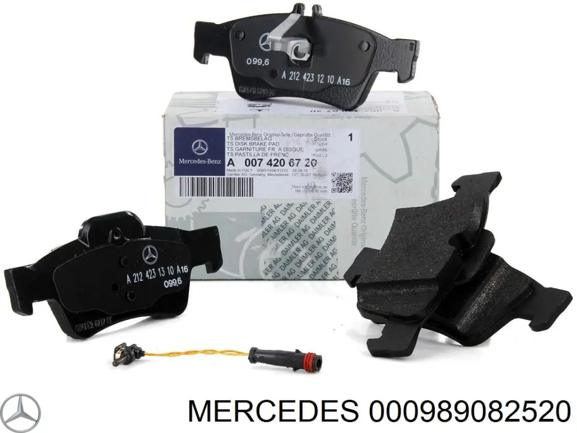 Antifreeze (Coolant) Mercedes 000989082520 precio, desde 16,17 EUR