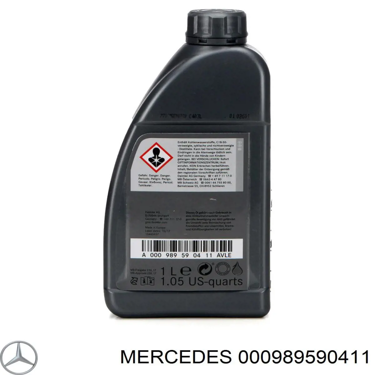 Aceite caja de cambios 2989060311 Mercedes