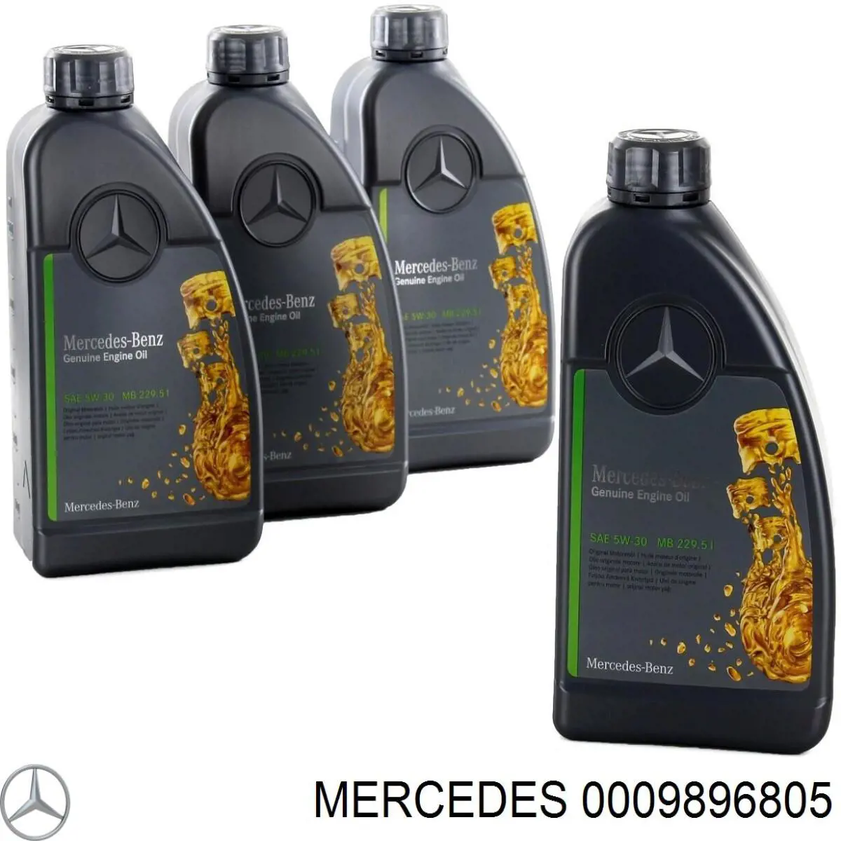 0009896805 Mercedes Aceite caja cambios