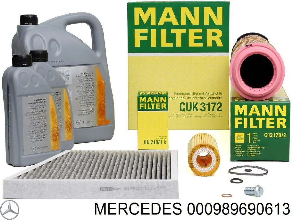 000989690613 Mercedes Aceite