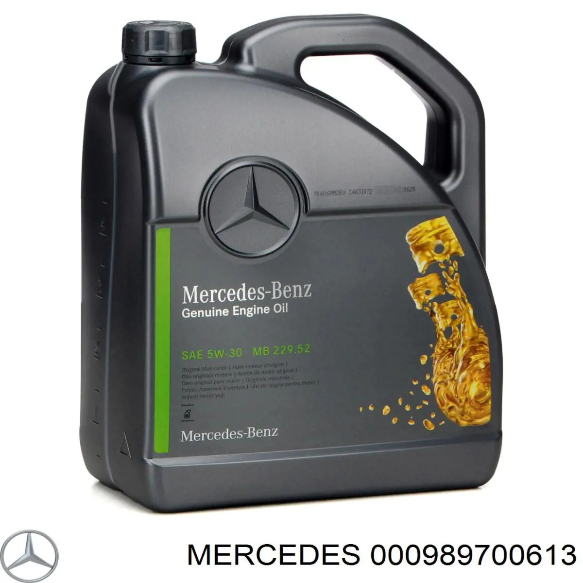 000989700613ABDE Mercedes Aceite