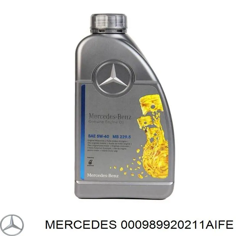 Aceite de motor MERCEDES 000989920211AIFE