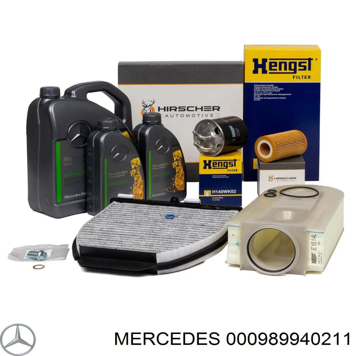 Aceite de motor 000989940211 Mercedes