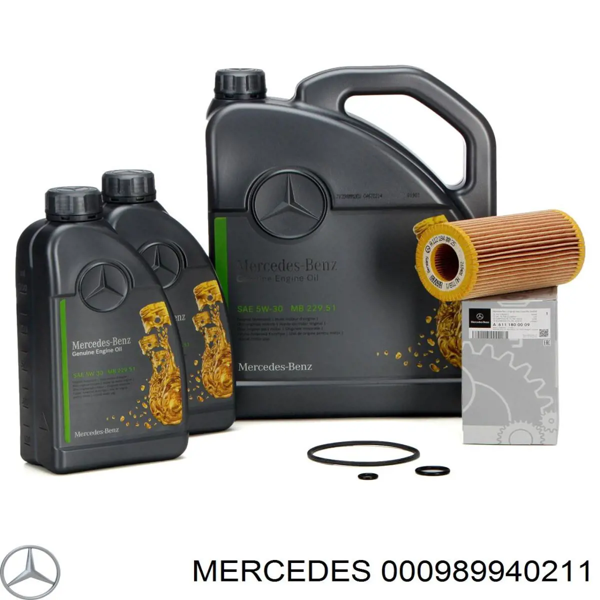 Aceite de motor MERCEDES 000989940211