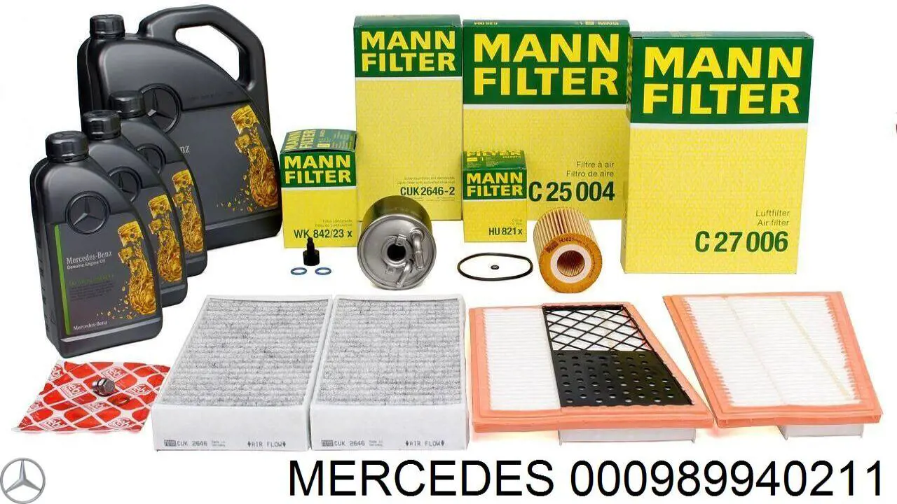 000989940211 Mercedes Aceite