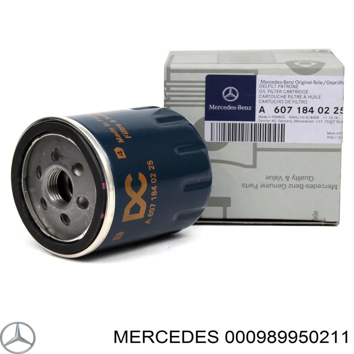 Aceite de motor 000989950211 Mercedes