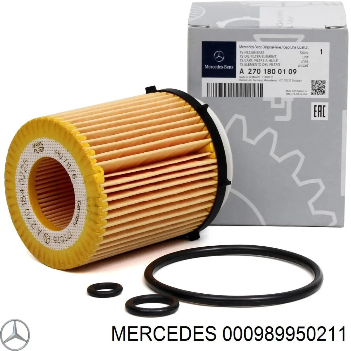Aceite para motor Mercedes 000989950211