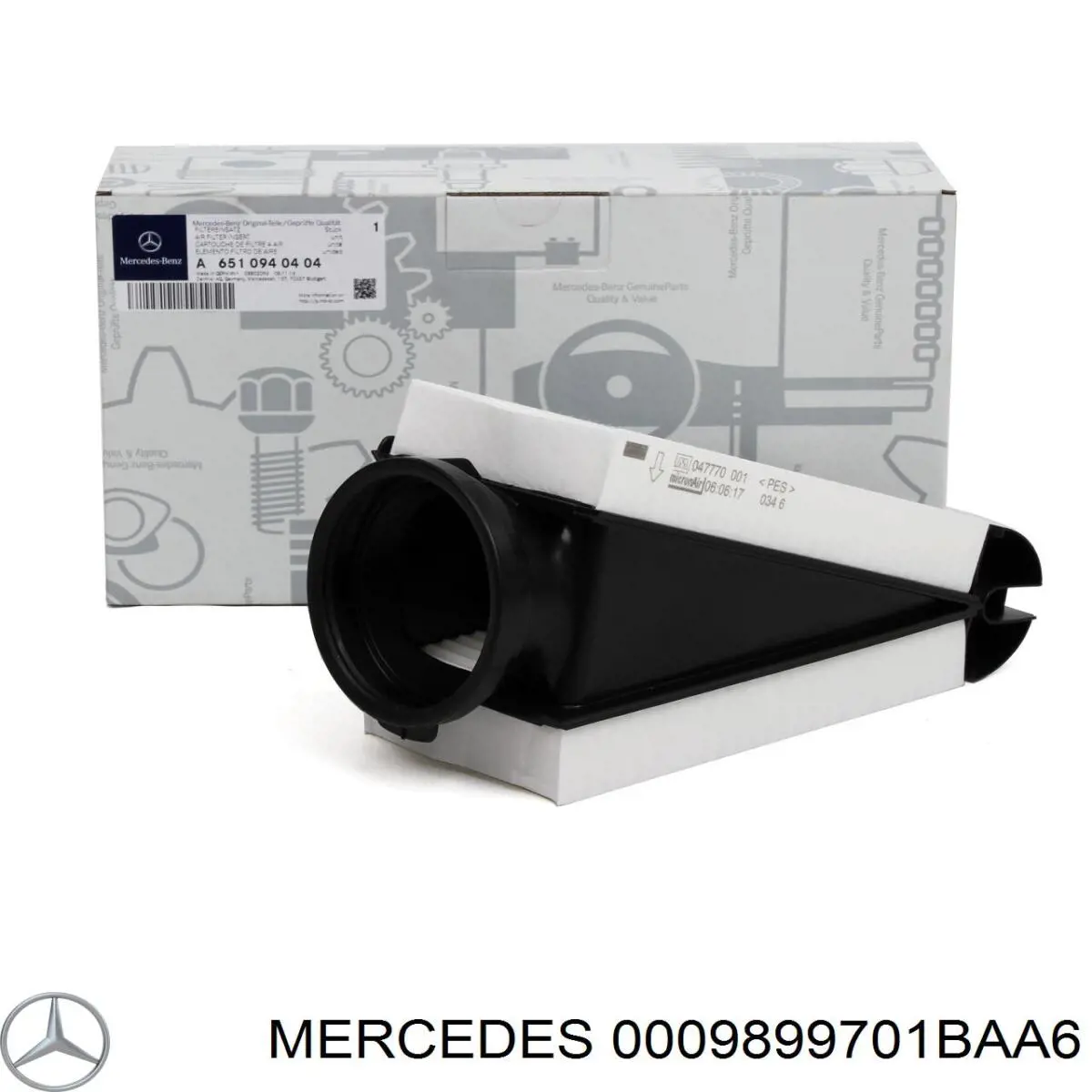 Mercedes (0009899701BAA6)