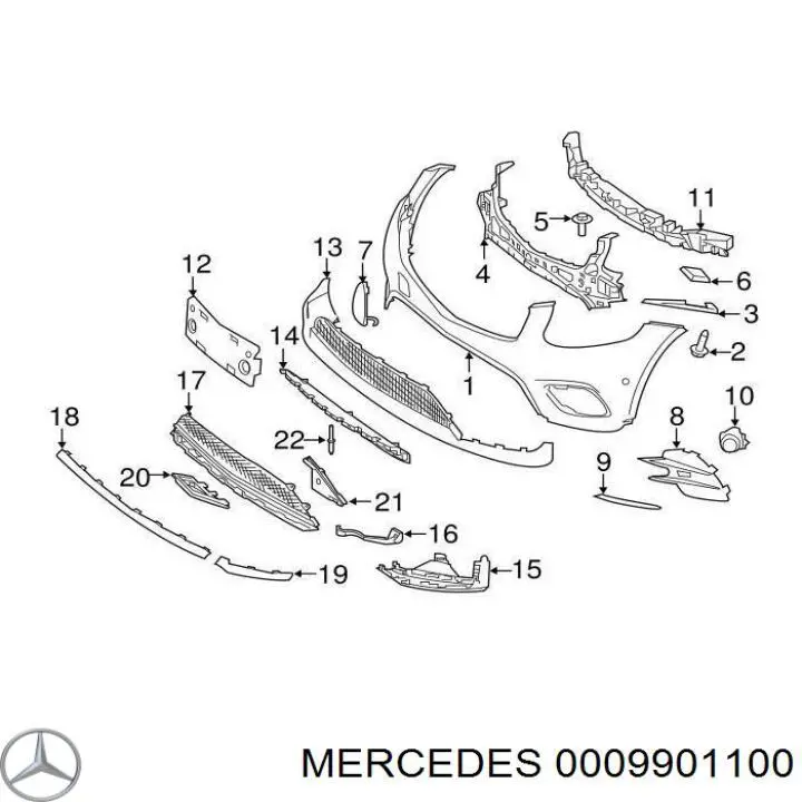 0009901100 Mercedes