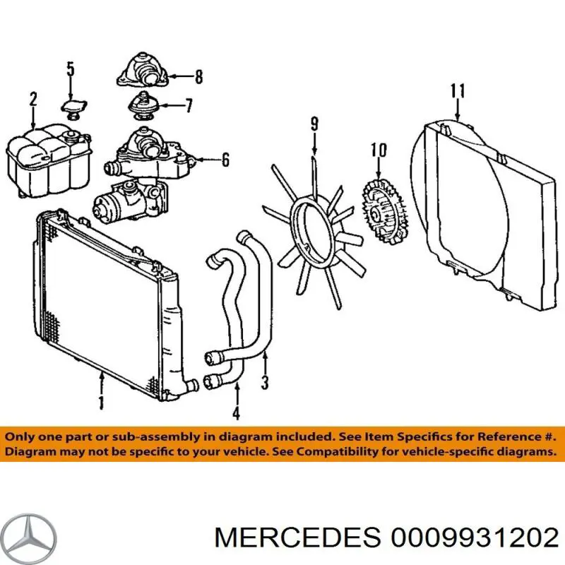 Comprar A0009931202 Mercedes Muelle del perno de fijación del colector