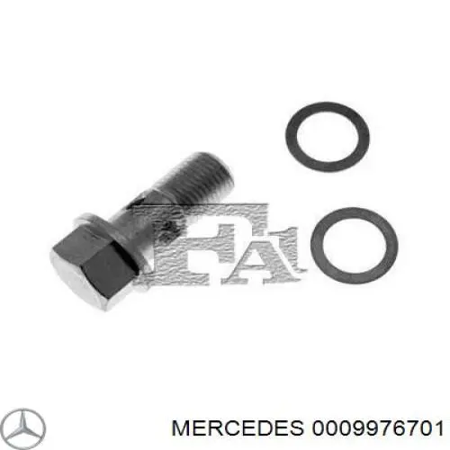0009976701 Mercedes perno de tubo de turbina de aceite