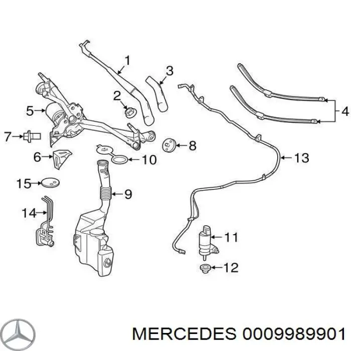 A0009989901 Mercedes