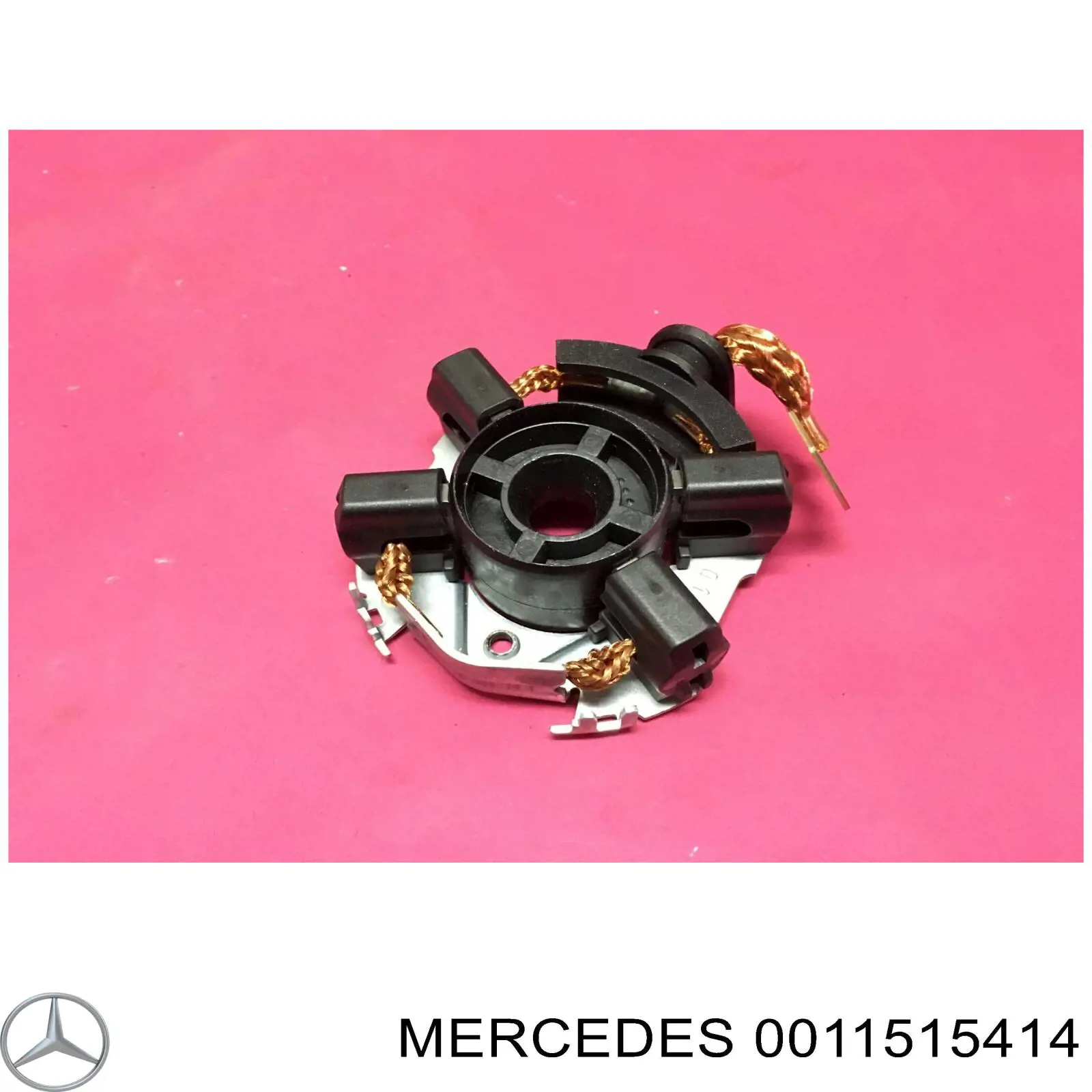 0011515414 Mercedes portaescobillas motor de arranque