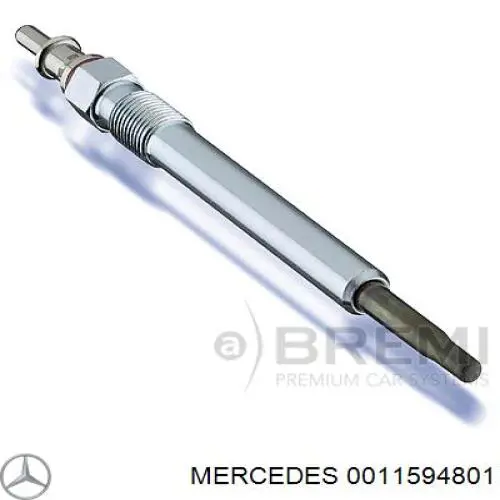 0011594801 Mercedes bujía de precalentamiento