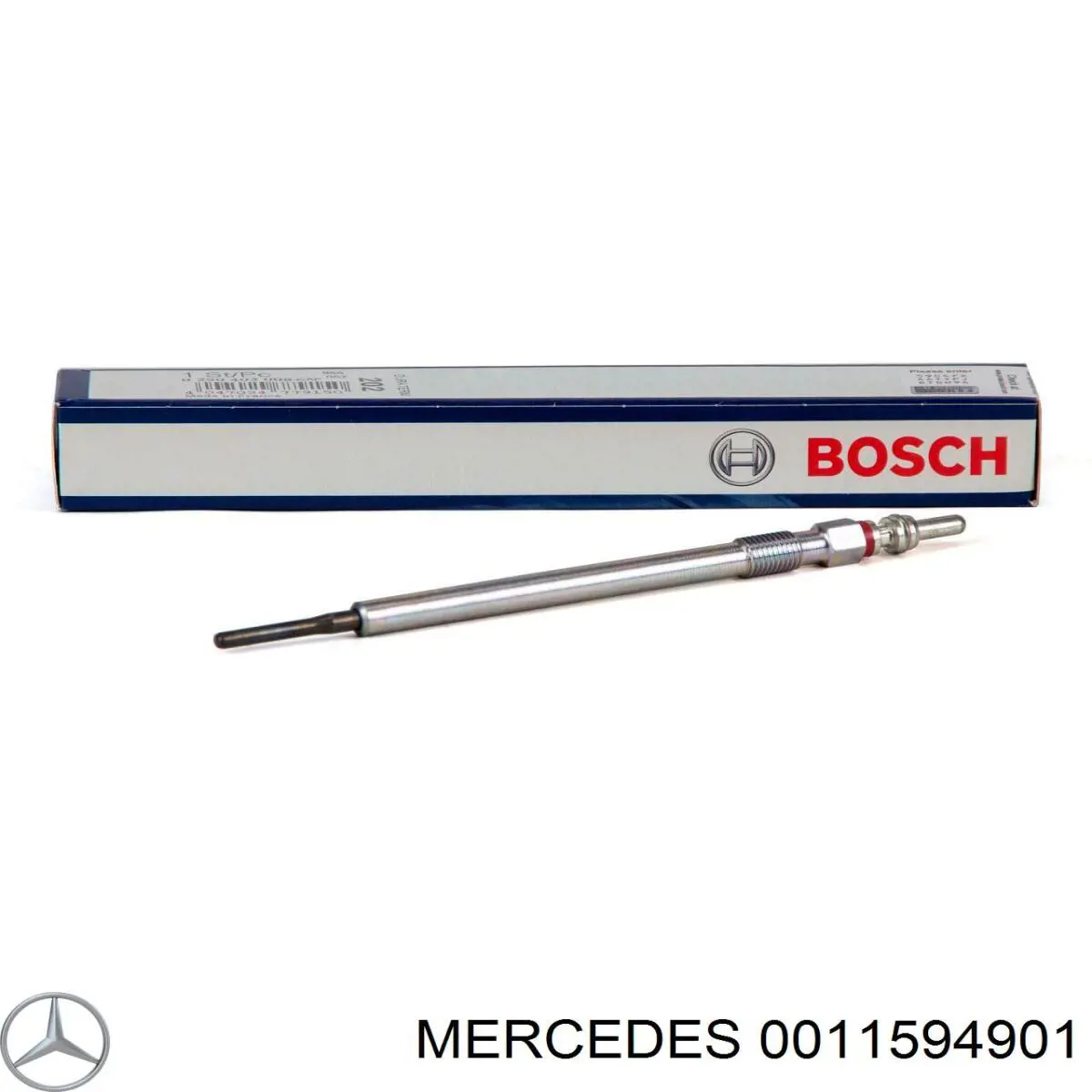 Bujía de precalentamiento 0011594901 Mercedes
