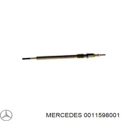 0011598001 Mercedes bujía de precalentamiento