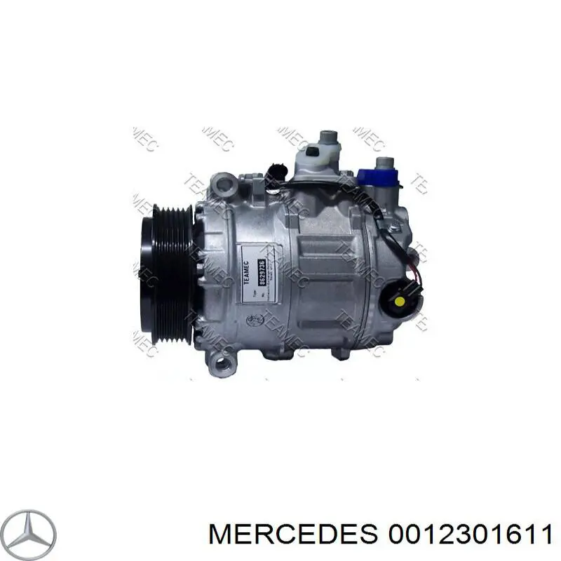 0012301611 Mercedes compresor de aire acondicionado