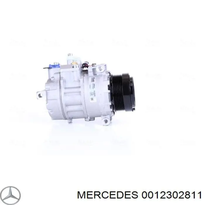 0012302811 Mercedes compresor de aire acondicionado