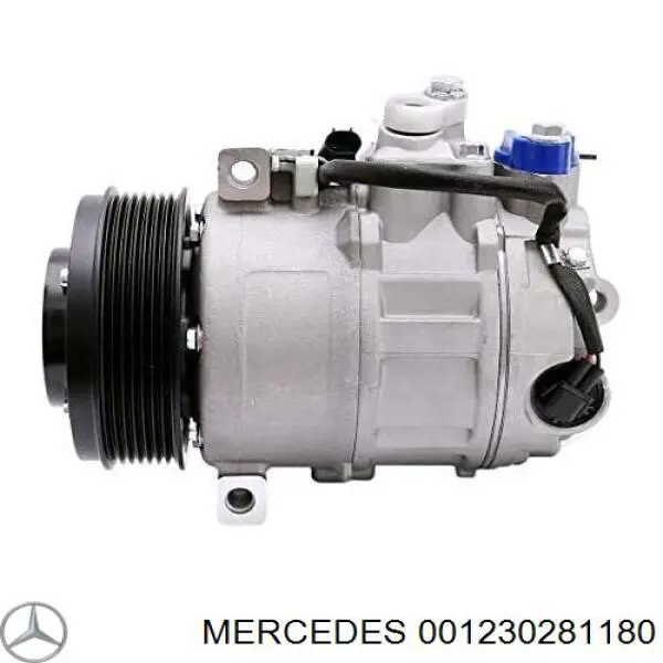 001230281180 Mercedes compresor de aire acondicionado