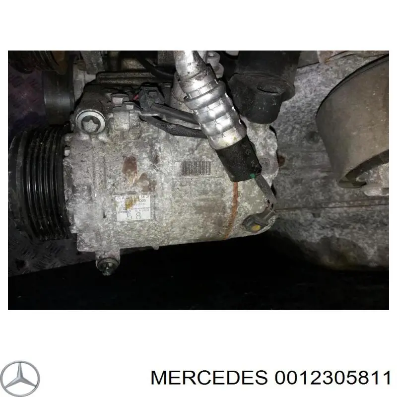 0012305811 Mercedes compresor de aire acondicionado