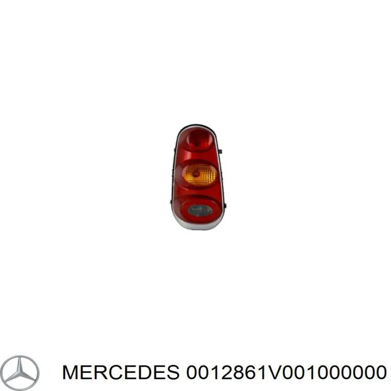 Q0012861V001000000 Mercedes piloto posterior derecho