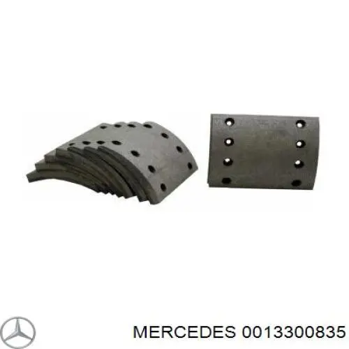 0013300835 Mercedes boquilla de dirección