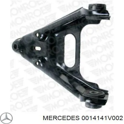 0014141V002 Mercedes barra oscilante, suspensión de ruedas delantera, inferior izquierda/derecha