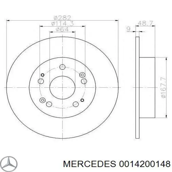 A0014200148 Mercedes