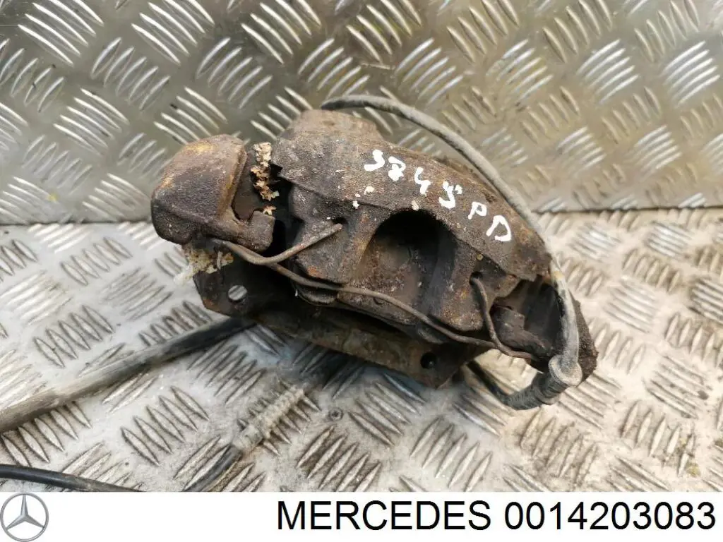 Pinza de freno, Eje delantero derecha Mercedes 0014203083