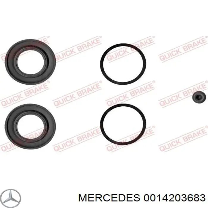 Pinza de freno trasero derecho para Mercedes E (W210)