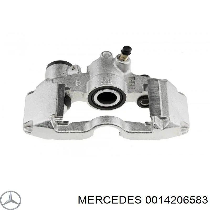 0014206583 Mercedes pinza de freno trasera izquierda