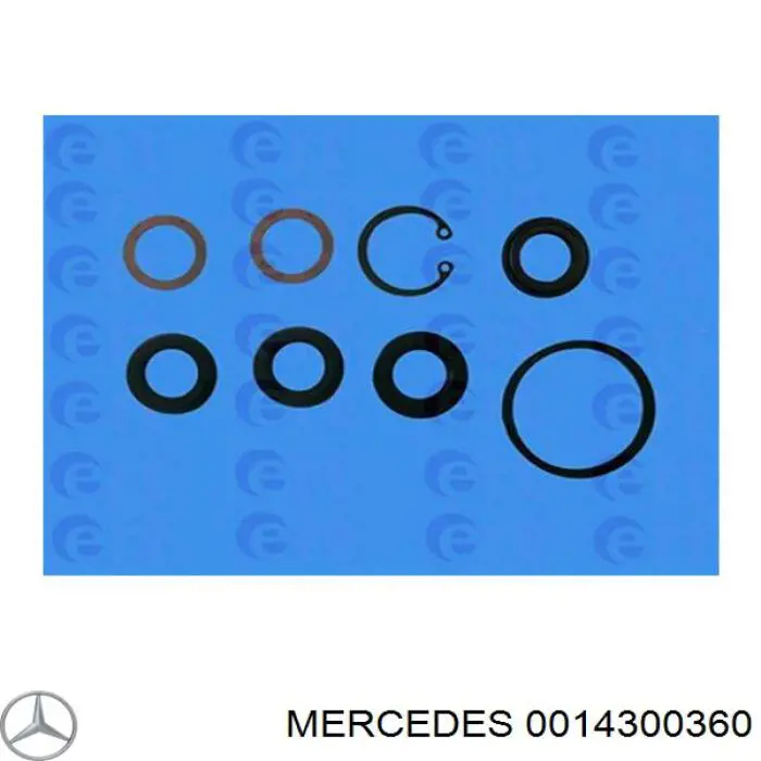 0014300360 Mercedes juego de reparación, cilindro de freno principal