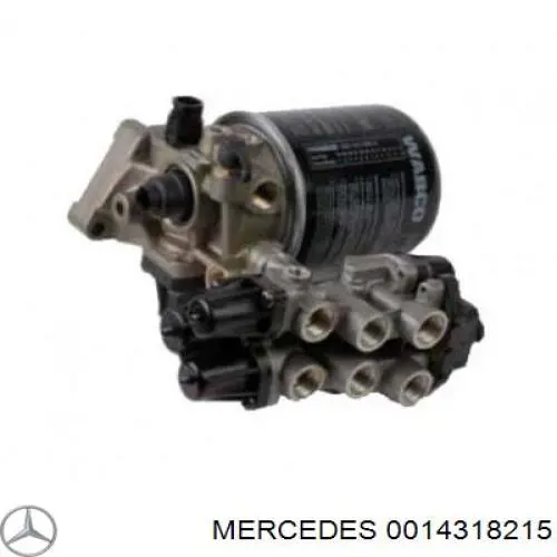 0014318215 Mercedes deshumificador de sistema neumatico