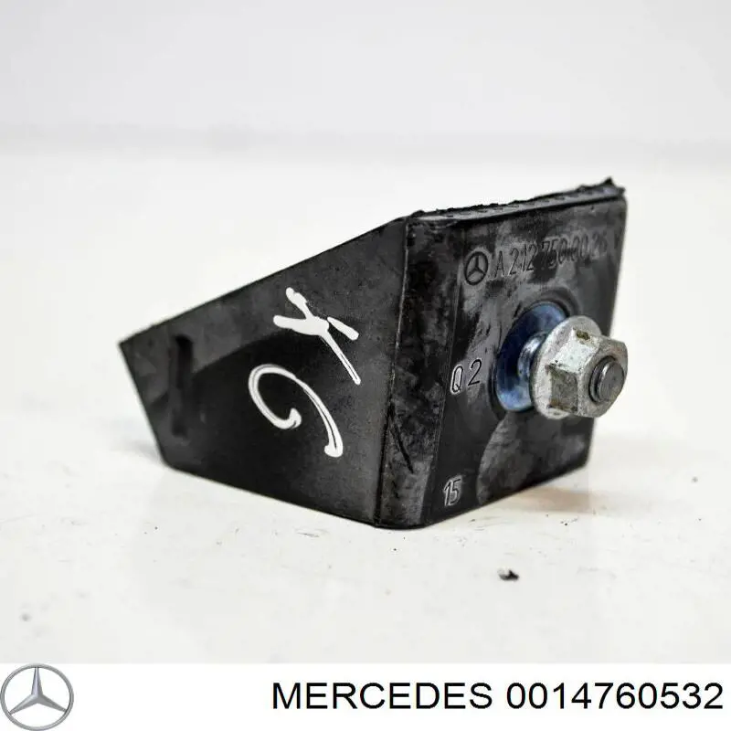 0014760532 Mercedes válvula, filtro de carbón activado