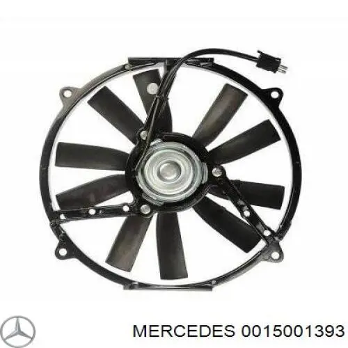 0015001393 Mercedes ventilador del motor