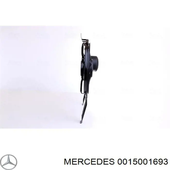 Comprar 0015001693 Mercedes Difusor del radiador del aire acondicionado con ventilador y motor