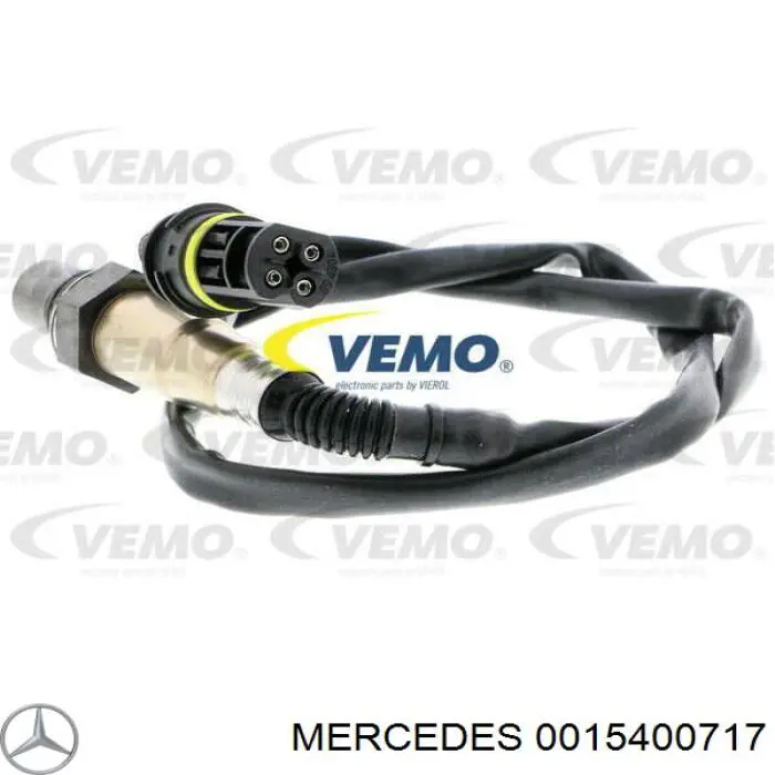 0015400717 Mercedes sonda lambda, sensor de oxígeno antes del catalizador izquierdo