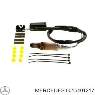 0015401217 Mercedes sonda lambda, sensor de oxígeno despues del catalizador izquierdo