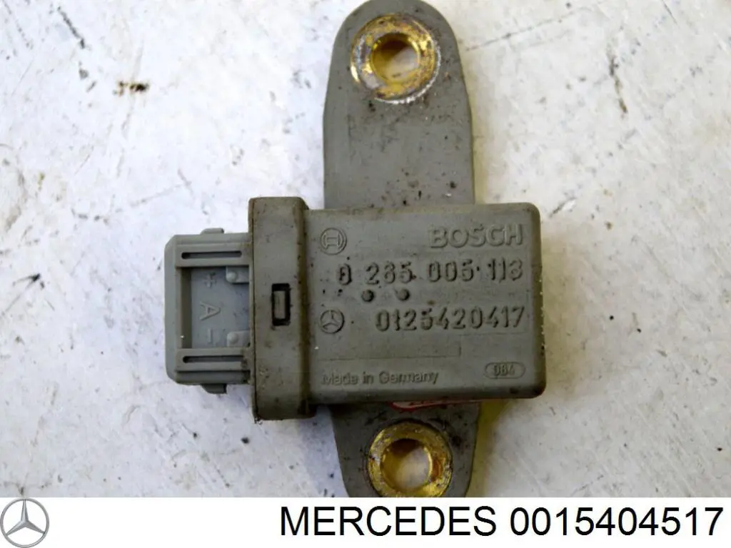 Sensor de aceleración lateral (ESP) Mercedes 0015404517 precio, desde 46,46 EUR