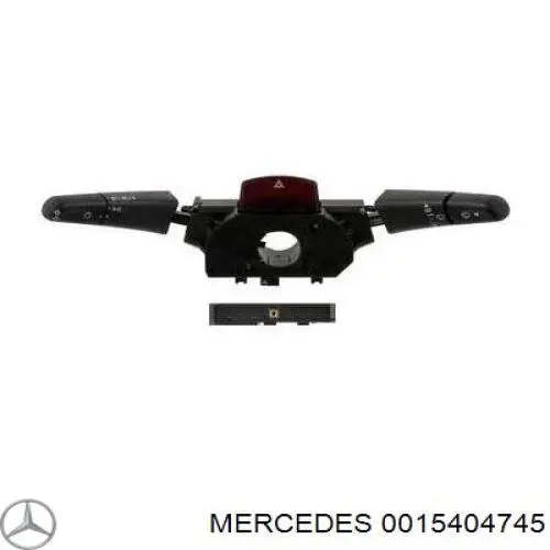 Interruptor de la columna de dirección completo Mercedes 0015404745 precio, desde 91,29 EUR