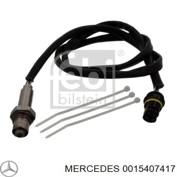 0015407417 Mercedes sonda lambda, sensor de oxígeno antes del catalizador izquierdo