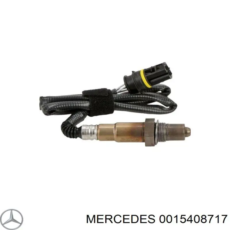 0015408717 Mercedes sonda lambda, sensor de oxígeno antes del catalizador derecho