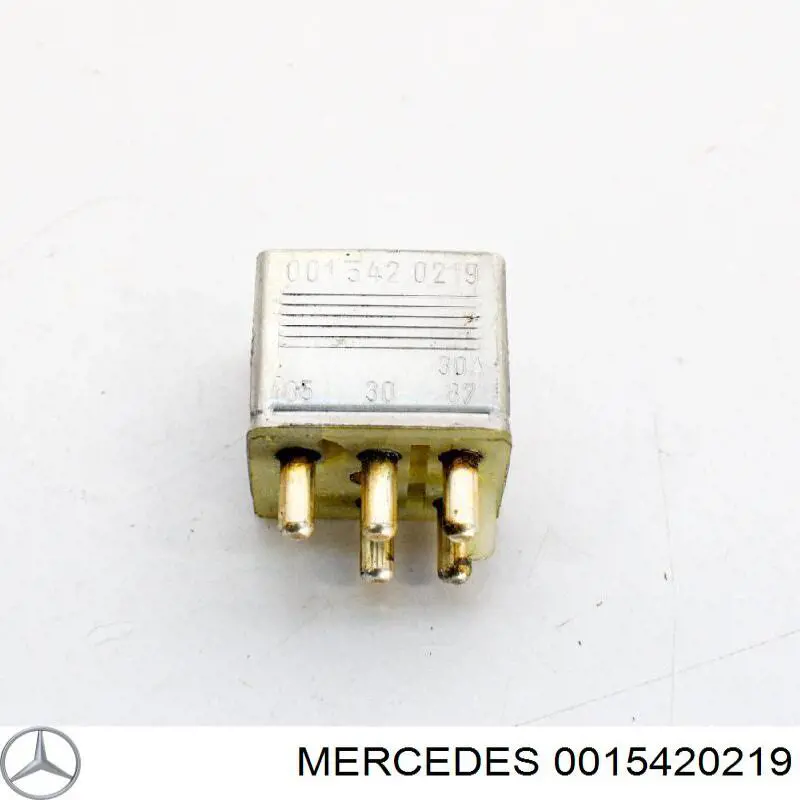 0015420219 Mercedes relé eléctrico multifuncional