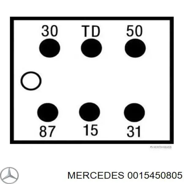 0015450805 Mercedes