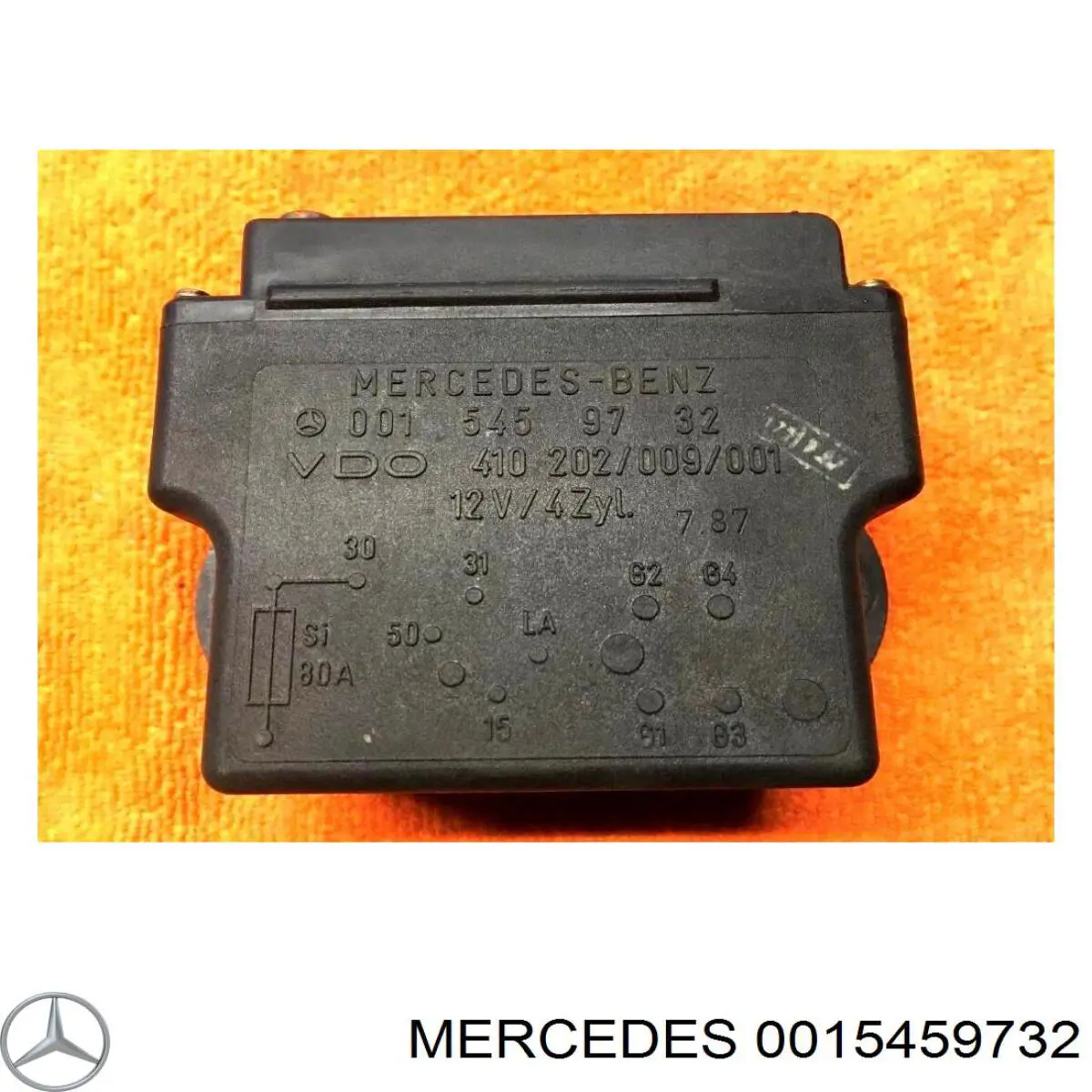 Relé de bujía de precalentamiento Mercedes 0015459732 precio, desde 66,99 EUR