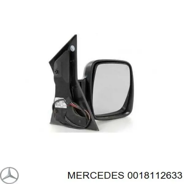 0018112633 Mercedes elemento para espejo retrovisor